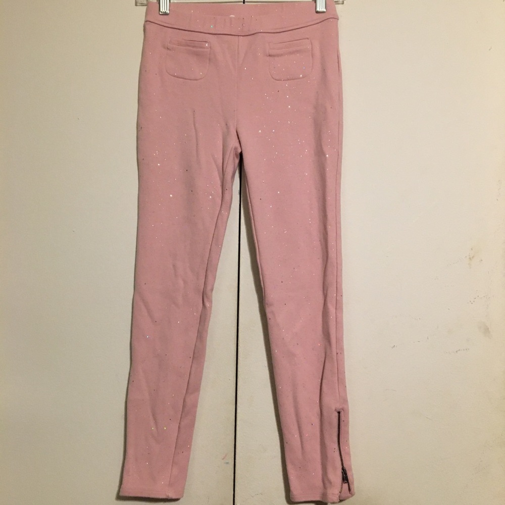 Pink Sparkly Girls XL Gap Kids Leggings